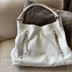 White leather Michael Kors purse